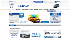 Desktop Screenshot of dacia-leman.ch